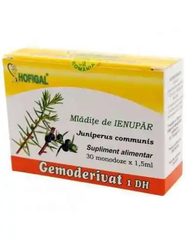 GEMODERIVAT MLADITE DE IENUPAR - Hofigal, Retentie hidrica