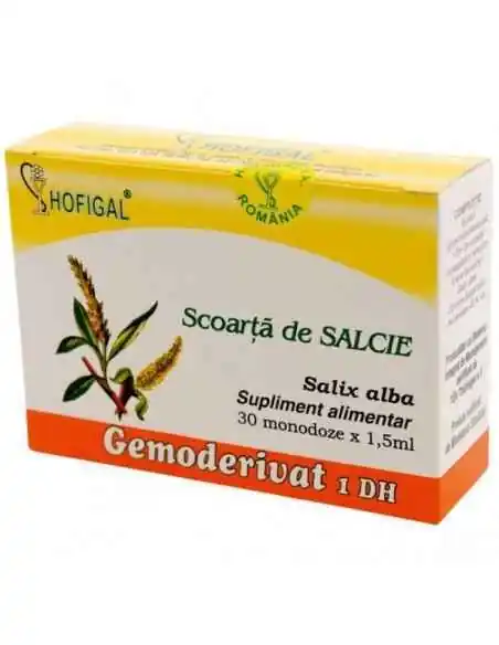 GEMODERIVAT SCOARTA DE SALCIE - Hofigal, REMEDII NATURISTE