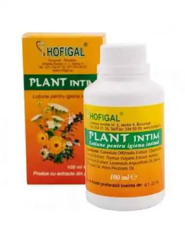 PLANT INTIM SOLUTIE 100 ML - Hofigal, UNGUENTE/CREME/GELURI