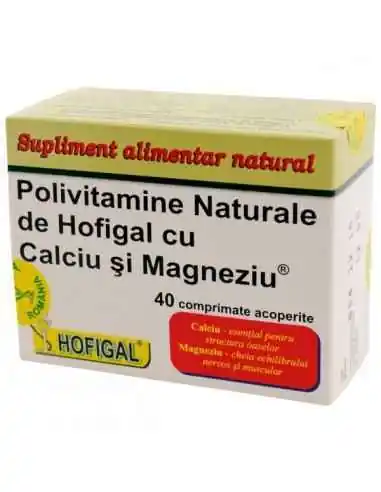 POLIVITAMINE 40 CPR - Hofigal, VITAMINE SI MINERALE