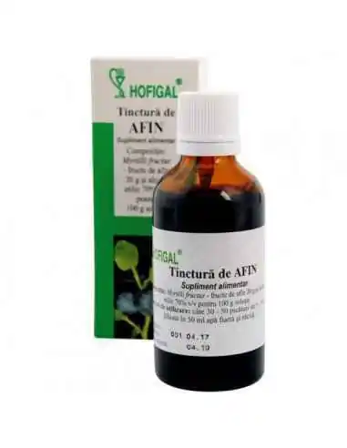 TINCTURA AFIN 50ML - Hofigal, TINCTURI CU ALCOOL