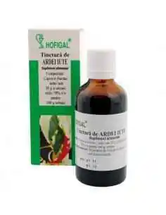 TINCTURA ARDEI IUTE 50ML - Hofigal, TINCTURI CU ALCOOL