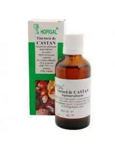 TINCTURA CASTAN 50ML - Hofigal, TINCTURI CU ALCOOL
