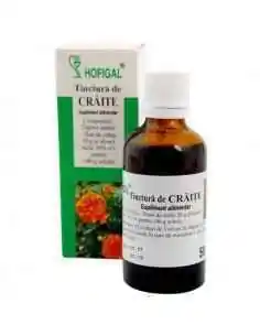TINCTURA CRAITE 50ML - Hofigal, TINCTURI CU ALCOOL