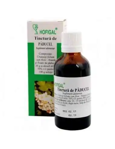 TINCTURA PADUCEL 50ML - Hofigal, TINCTURI CU ALCOOL