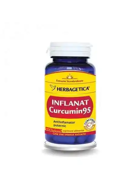 INFLANAT CURCUMIN95 120 capsule Herbagetica, Tulburari Hormonale