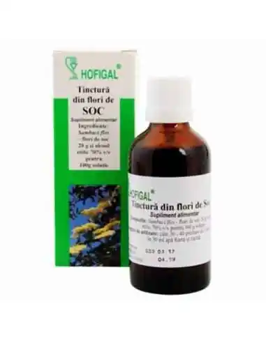 TINCTURA SOC 50ML - Hofigal, TINCTURI CU ALCOOL