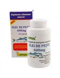 ULEI PESTE 600MG 60 CPS MOI - Hofigal, Sistemul nervos
