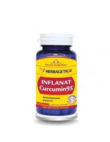 INFLANAT CURCUMIN95 30 capsule Herbagetica, Tulburari Hormonale