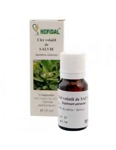 ULEI  DE SALVIE 10ML - Hofigal, ULEIURI VEGETALE