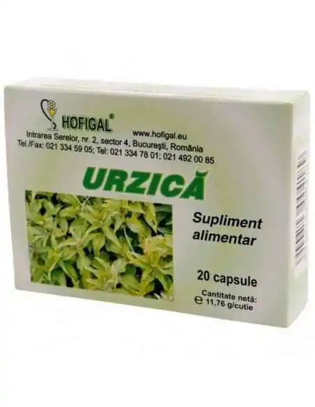 URZICA VIE 20 CPS - Hofigal, REMEDII NATURISTE