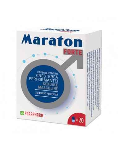 Maraton forte 20 capsule ParapharmCapsule pentru creșterea performanței sexuale masculine.
Eficacitatea deosebită și efectul im