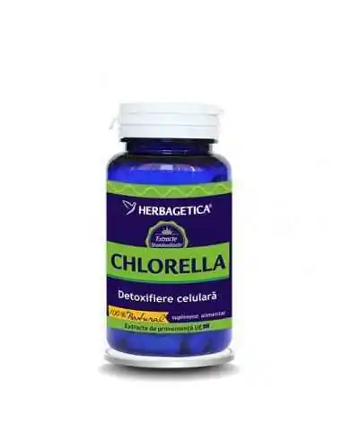 CHLORELLA 120 capsule Herbagetica, Terapia Diabetului