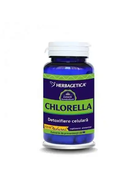 CHLORELLA 60 capsule Herbagetica, Terapia Diabetului