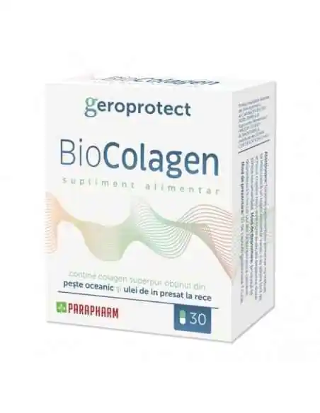 BioColagen Forte, 30 cp - Parapharm, Sanatatea pielii