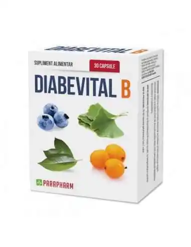 Diabevital-B, 30cps - Parapharm, Terapia Diabetului