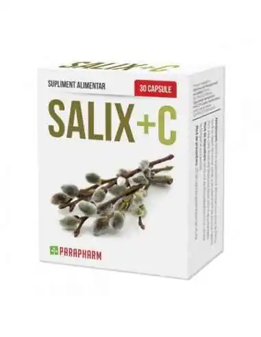 Salix + C, 30 cps - Parapharm, REMEDII NATURISTE