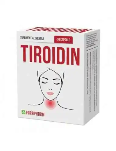 Tiroidin, 30 cps - Parapharm, Tulburari Hormonale