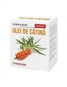 Ulei de cătină, 60 cps - Parapharm, VITAMINE SI MINERALE