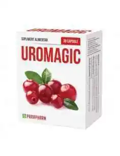 UroMagic cu extract de merişor, 30 cps - Parapharm, Retentie hidrica