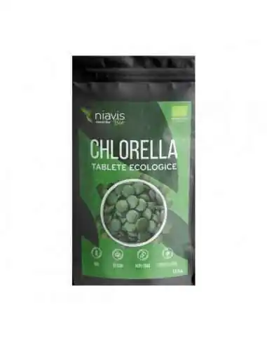 CHLORELLA TABLETE ECOLOGICE 125GR - Niavis, REMEDII NATURISTE