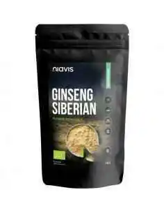 GINSENG SIBERIAN PULBERE ECOLOGICA (BIO) 125GR - Niavis, Stres