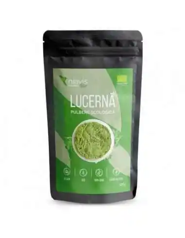 LUCERNA PULBERE ECOLOGICA (BIO) 125GR - Niavis, REMEDII NATURISTE