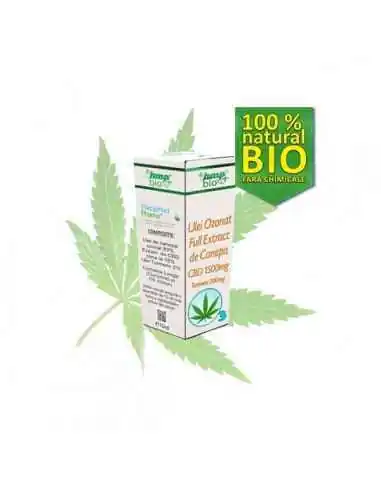 ULEI OZONAT CANEPA CBD 1500MG 10ML HEMPMED PHARMA, ULEIURI ESENTIALE
