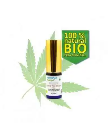 ULEI DE CANEPA OZONAT CU 5 % Ulei CBD & Terpene 10ml HEMPMED PHARMA, ULEIURI ESENTIALE