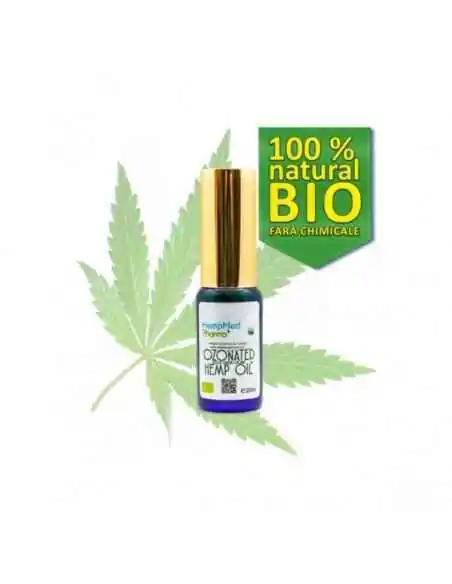 ULEI OZONAT DE CANEPA 20ml HempMed Pharma, ULEIURI ESENTIALE