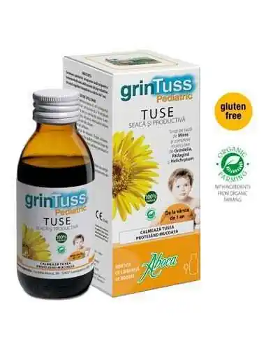 SIROP GRINTUSS TUSE COPII 210GR ABOCA, SIROPURI