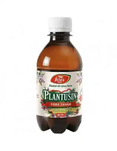 Sirop Plantusin Fara Zahar 250ml Fares, SIROPURI