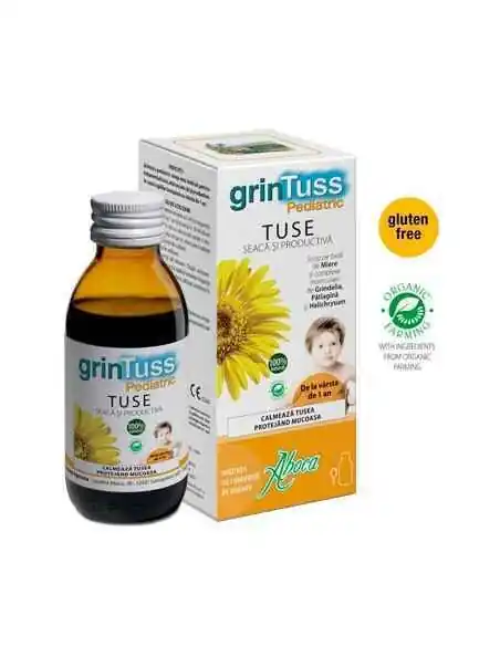 SIROP GRINTUSS TUSE COPII 180GR ABOCA, SIROPURI