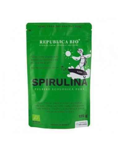 Spirulina ecologica pura pulbere 125g Republica Bio

Spirulina este o alga ce contine aproximativ 60% proteina completa (toti am