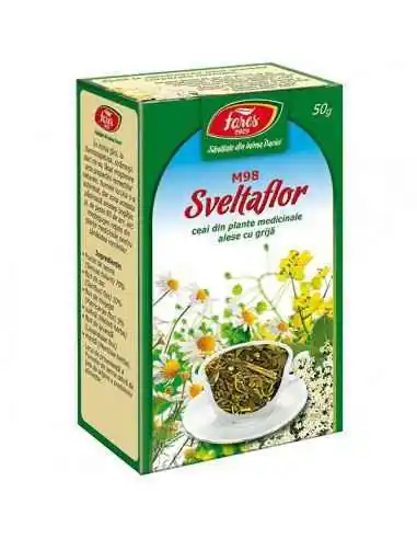 Ceai Sveltaflor 50 g Fares, Slabire