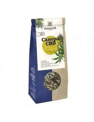 Ceai canepa Bio CBD 80g Sonnentor, Stres