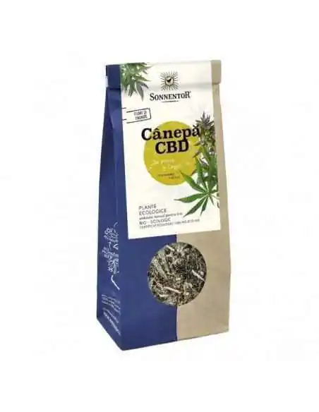 Ceai canepa Bio CBD 80g Sonnentor, Stres