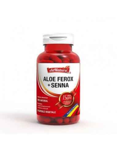 Aloe Ferox + Senna 30cps AdNatura, Slabire