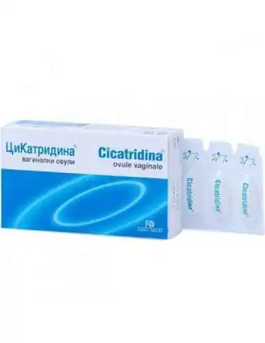 Cicatridina Ovule Vaginale 10 buc Naturpharma, REMEDII NATURISTE