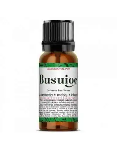Ulei Esential Busuioc 10ml Steaua Divina, ULEIURI ESENTIALE