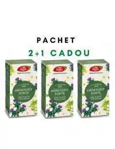Hepatofit Forte 63 cps 2+1 GRATUIT Fares, REMEDII NATURISTE