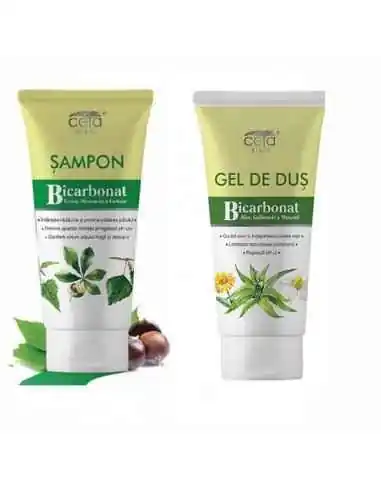 Sampon cu Bicarbonat + Gel de Dus cu Bicarbonat 200ml Ceta Sibiu, Sarcina si alaptare