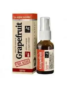 Grapefruit cu Argint Coloidal fara Alcool Spray 20 ml Dacia Plant, REMEDII NATURISTE