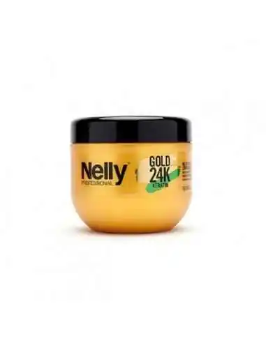 Masca Nutritiva Par Uscat 24K Gold 500ml Nelly Professional, REDUCERI