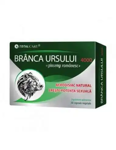 Branca Ursului 30cps CosmoPharm, REMEDII NATURISTE