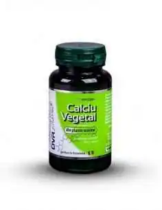 Calciu Vegetal 60 + 30 capsule GRATUIT DVR Pharm, VITAMINE SI MINERALE