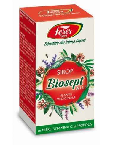 Sirop Biosept Miere  Propolis 100 ml Fares, SIROPURI