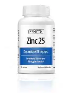 Zinc 25 90 capsule Zenyth, Sanatatea pielii