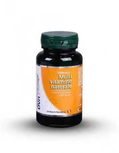 Multivitamine Naturale 60 + 30 cps DVR Pharm, VITAMINE SI MINERALE