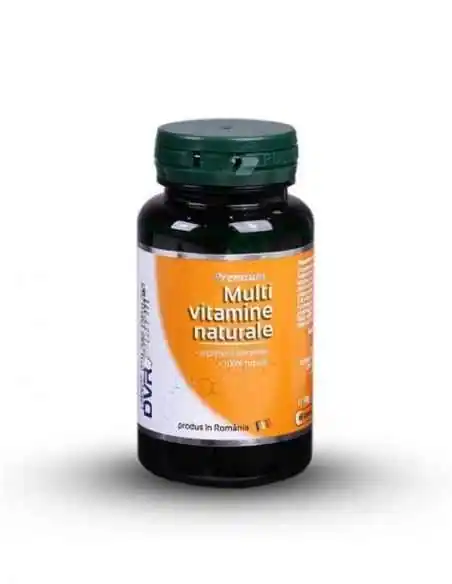 Multivitamine Naturale 60 + 30 cps DVR Pharm, VITAMINE SI MINERALE